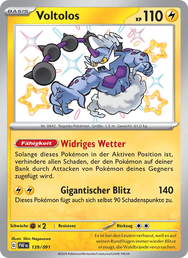 Voltolos · Paldeas Schicksale 139/91
