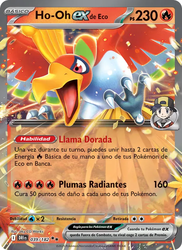 Ho-Oh ex de Eco · Rivales Predestinados 039/182