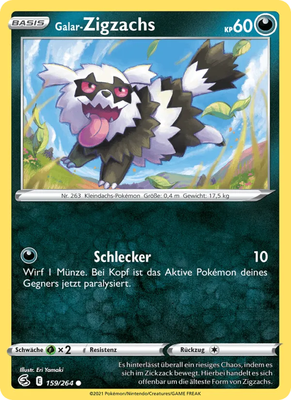 Galar-Zigzachs · Fusionsangriff 159/264