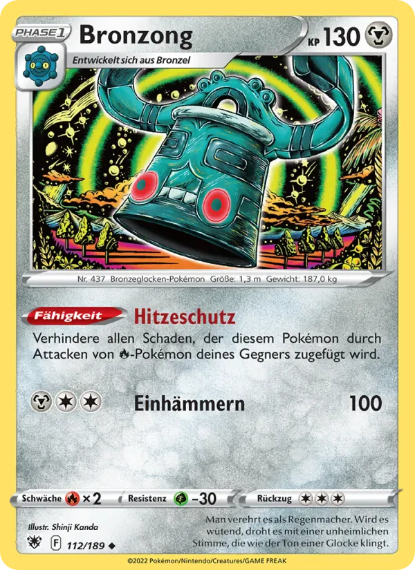 Bronzong · Astralglanz 112/189
