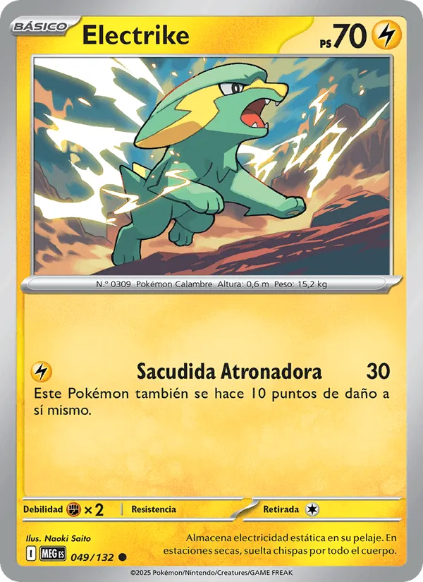 Electrike · Megaevolución 049/132