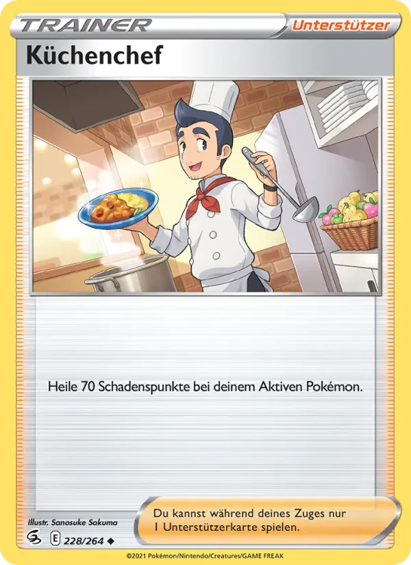 Küchenchef · Fusionsangriff 228/264