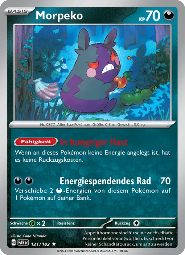 Morpeko · Paradoxrift 121/182