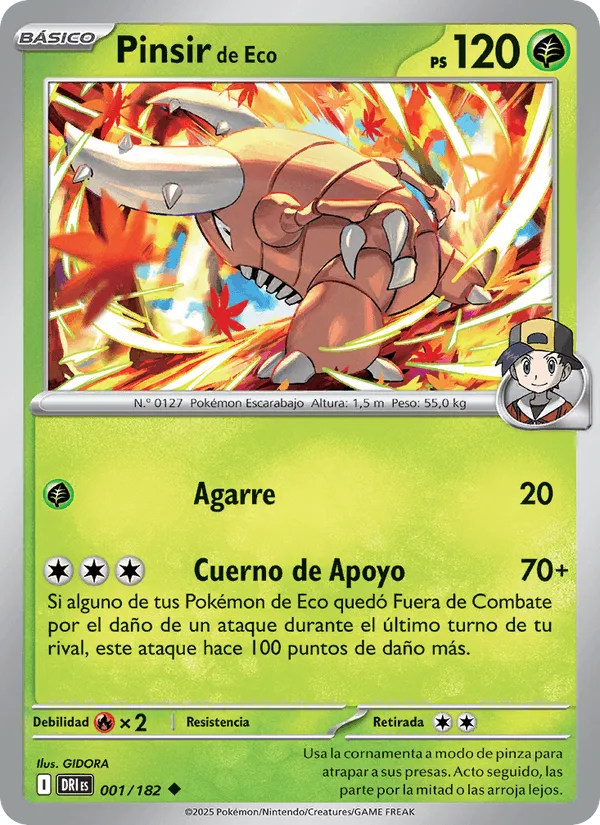 Pinsir de Eco · Rivales Predestinados 001/182