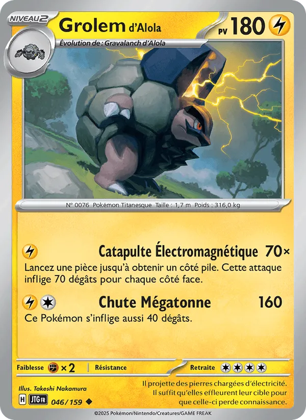 Grolem d'Alola · Aventures Ensemble 046/159
