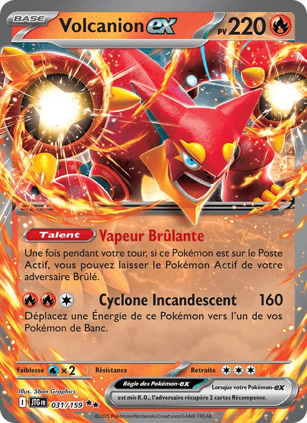 Volcanion-ex · Aventures Ensemble 031/159