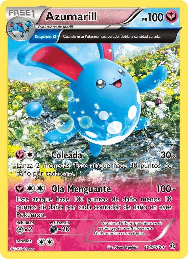 Azumarill · Duelos Primigenios 104/160