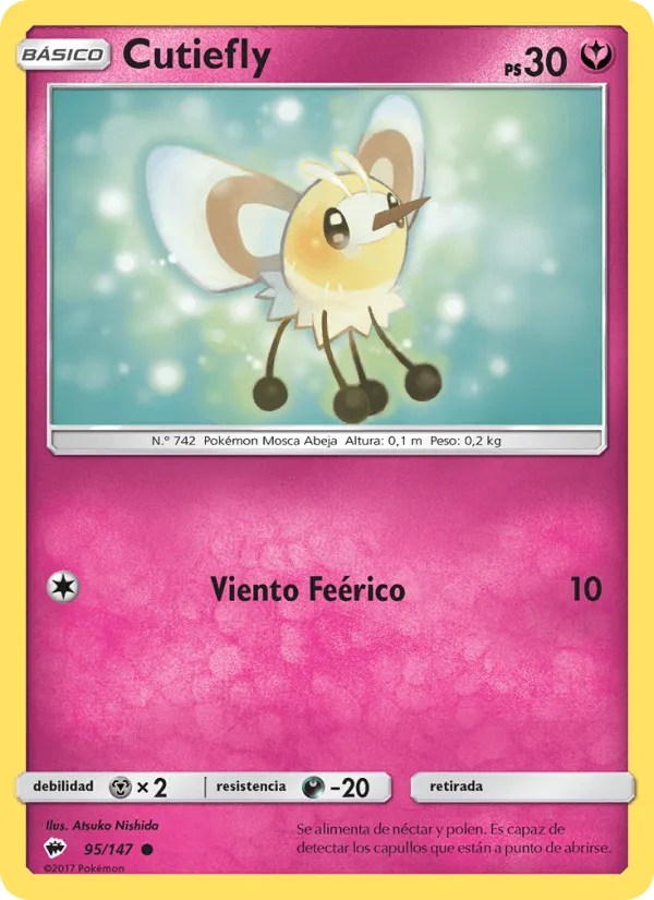 Cutiefly · Sombras Ardientes 95/147