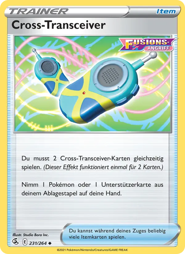 Cross-Transceiver · Fusionsangriff 231/264