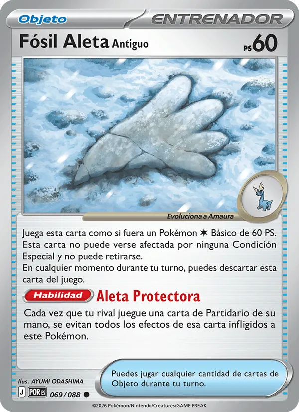 Fósil Aleta Antiguo · Equilibrio Perfecto 069/88