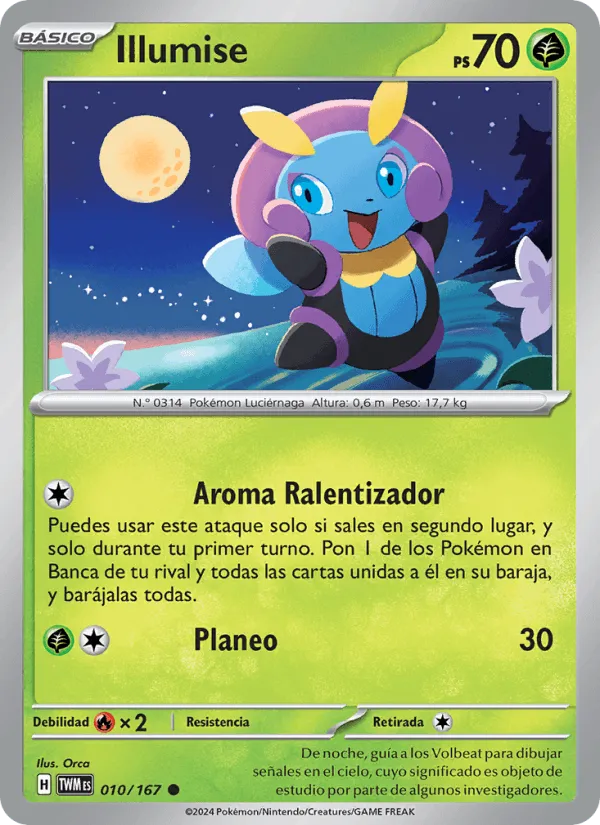 Illumise · Mascarada Crepuscular 010/167