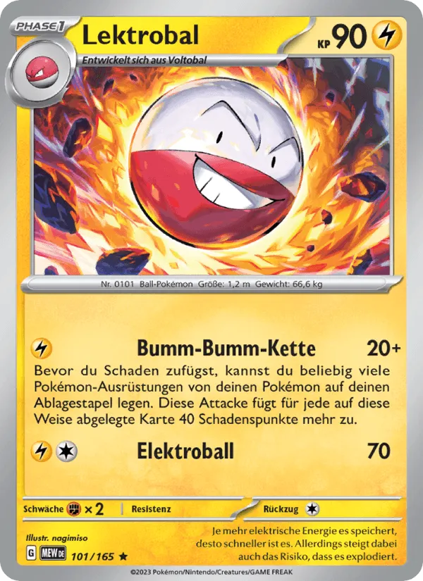 Lektrobal · 151 101/165