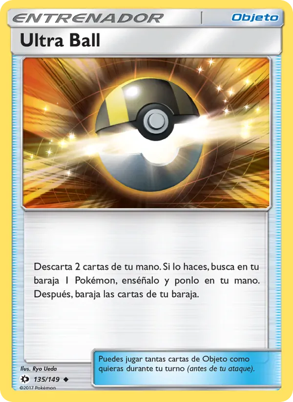 Ultra Ball · Sol y Luna 135/149