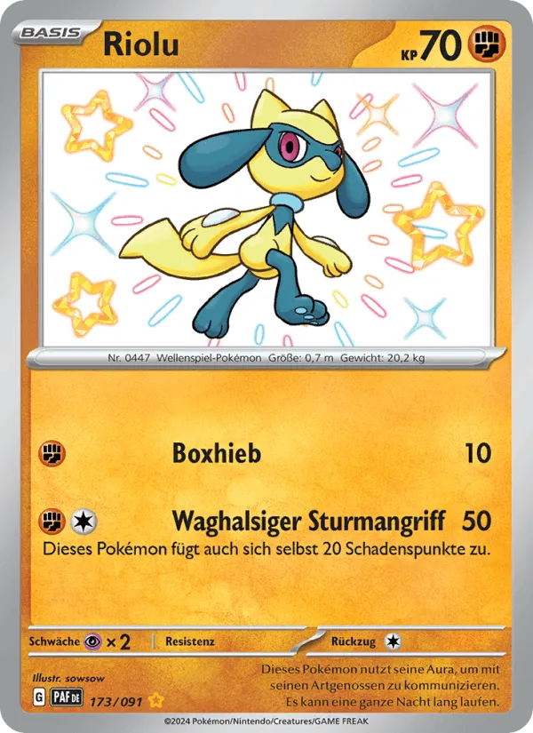 Riolu · Paldeas Schicksale 173/91