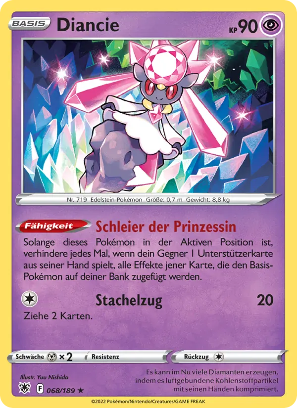 Diancie · Astralglanz 068/189