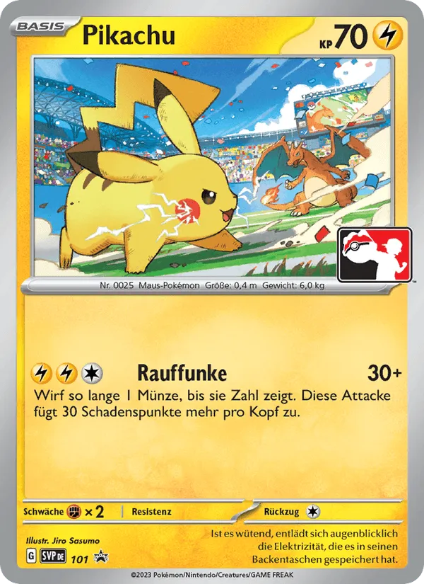 Pikachu · SVP Black Star Promos 101/225