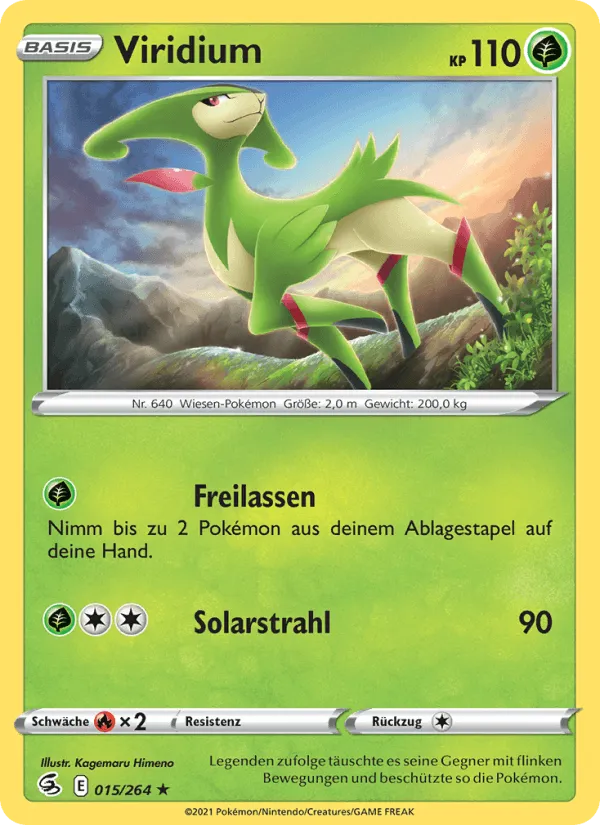 Viridium · Fusionsangriff 15/264