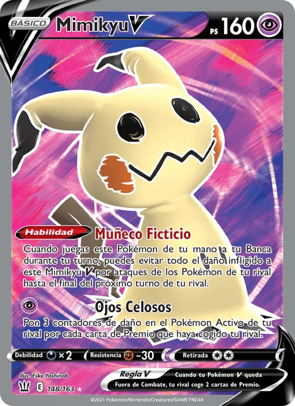 Mimikyu V · Estilos de Combate 148/163