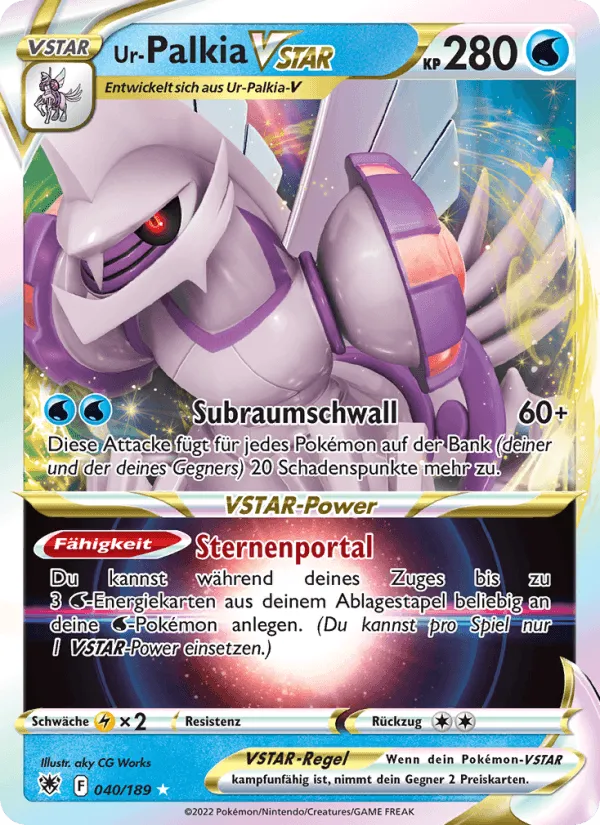 Ur-Palkia VSTAR · Astralglanz 040/189