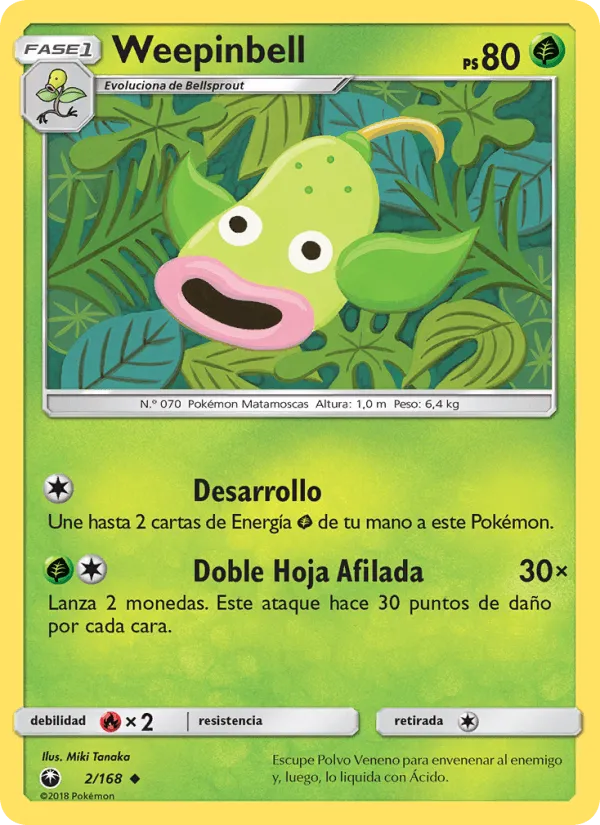 Weepinbell · Tormenta Celestial 2/168