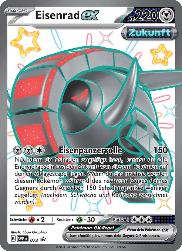 Eisenrad-ex · SVP Black Star Promos 073/225