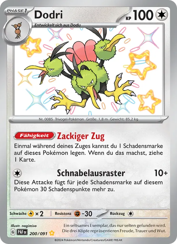 Dodri · Paldeas Schicksale 200/91