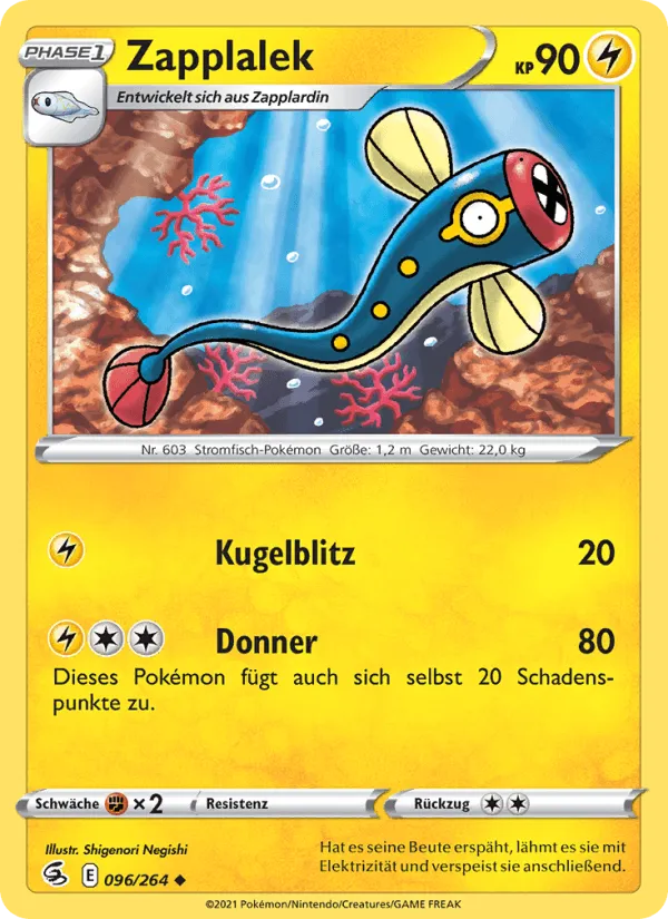 Zapplalek · Fusionsangriff 96/264