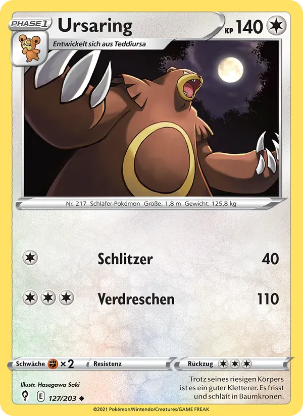 Ursaring · Drachenwandel 127/203