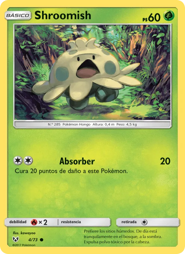 Shroomish · Leyendas Luminosas 4/73
