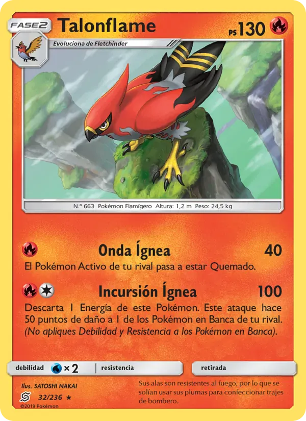 Talonflame · Mentes Unidas 32/236