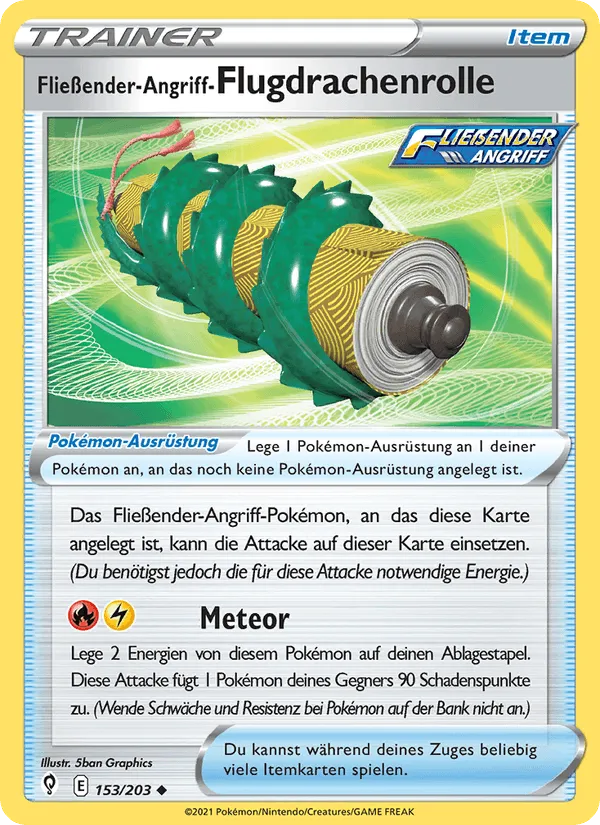 Fließender-Angriff-Flugdrachenrolle · Drachenwandel 153/203