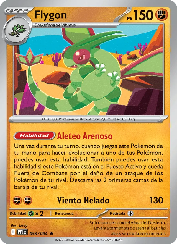 Flygon · Fuegos Fantasmales 053/94
