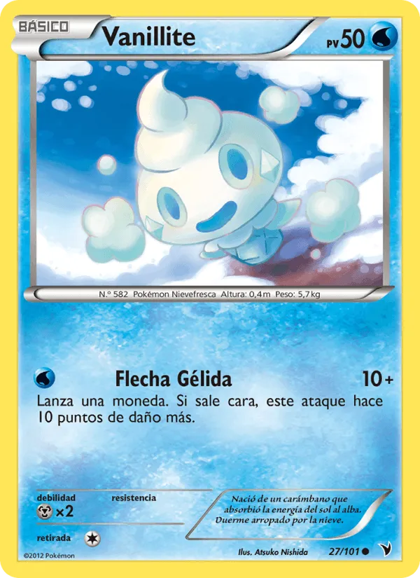 Vanillite · Nobles Victorias 27/101