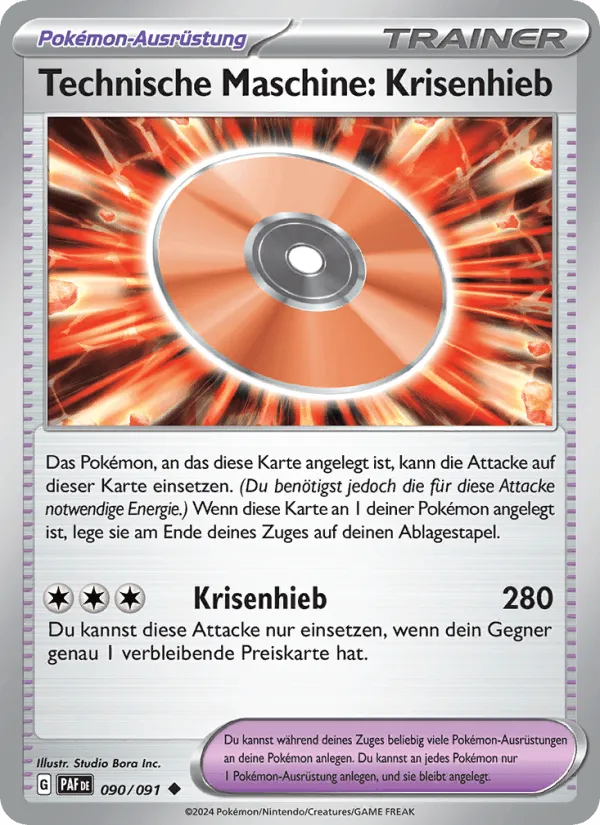 Technische Maschine: Krisenhieb · Paldeas Schicksale 090/91