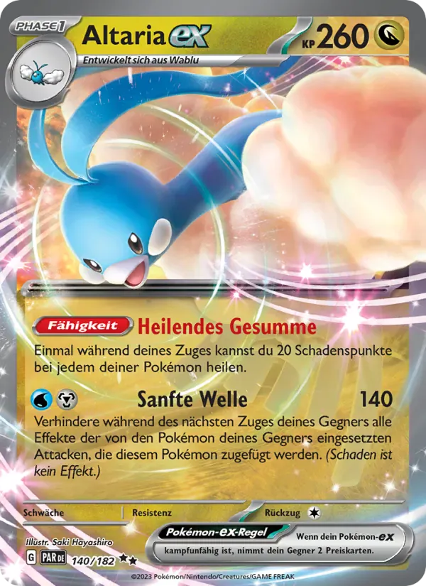 Altaria-ex · Paradoxrift 140/182