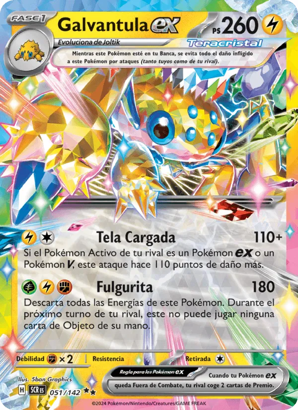 Galvantula ex · Corona Astral 051/142