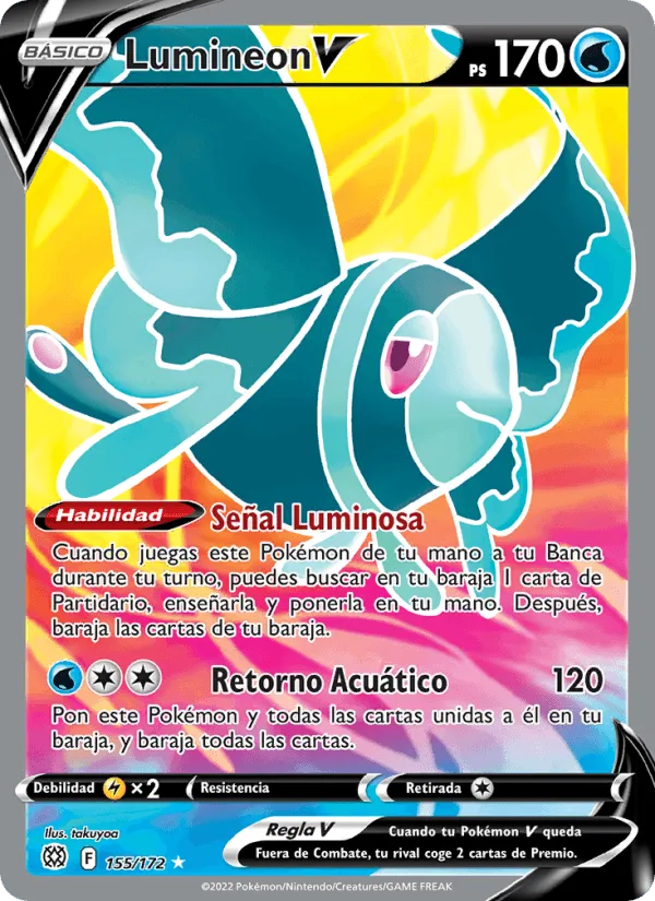 Lumineon V · Astros Brillantes 155/172