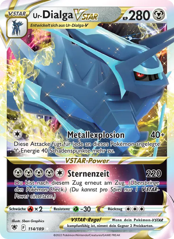 Ur-Dialga VSTAR · Astralglanz 114/189