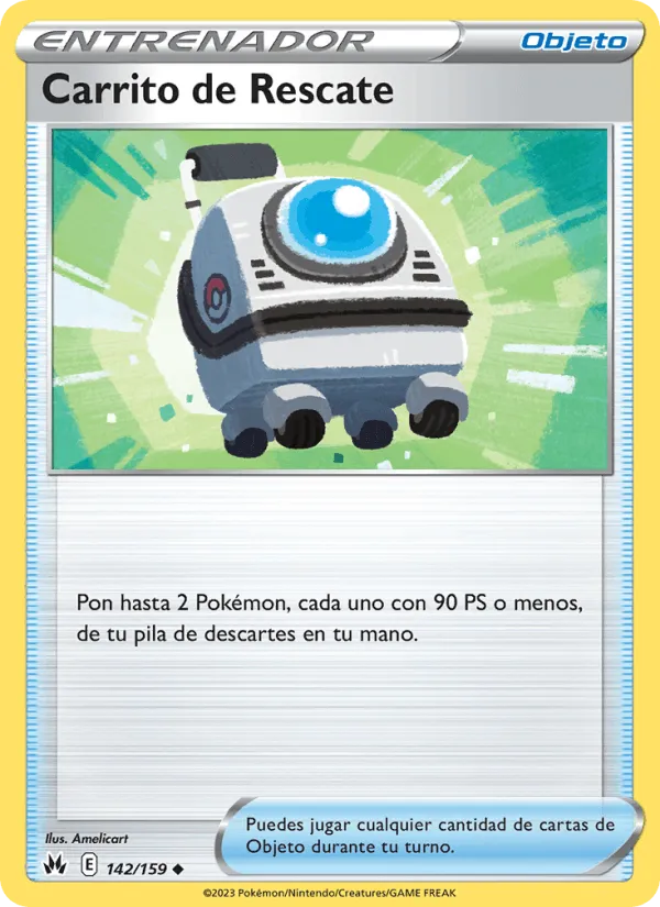 Carrito de Rescate · Cenit Supremo 142/159