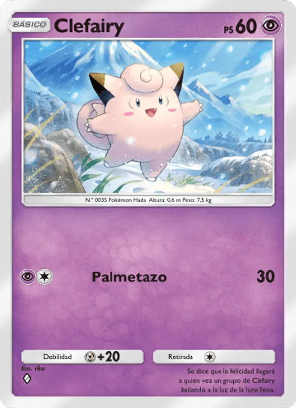 Clefairy · Luz Triunfal 029/75