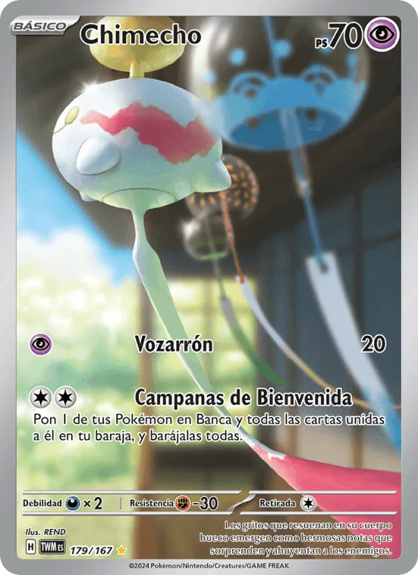 Chimecho · Mascarada Crepuscular 179/167
