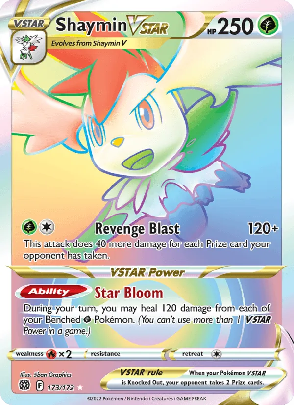 Shaymin VSTAR · Strahlende Sterne 173/172