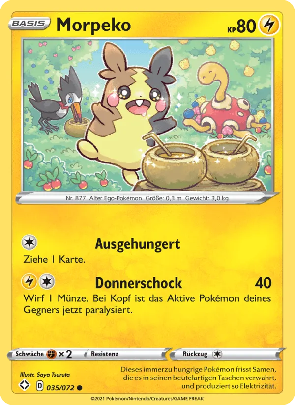 Morpeko · Glänzendes Schicksal 35/72