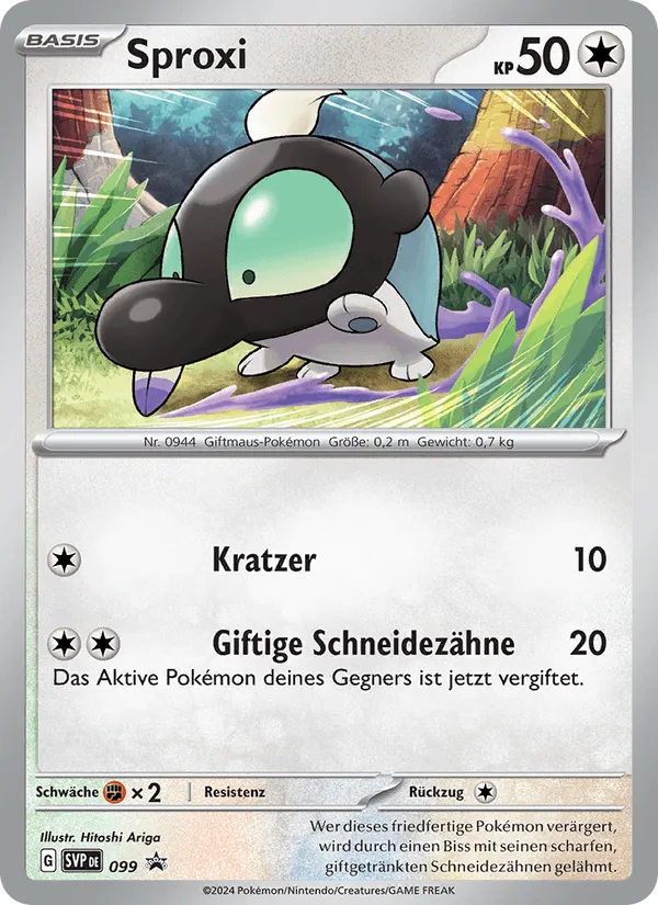Sproxi · SVP Black Star Promos 099/225