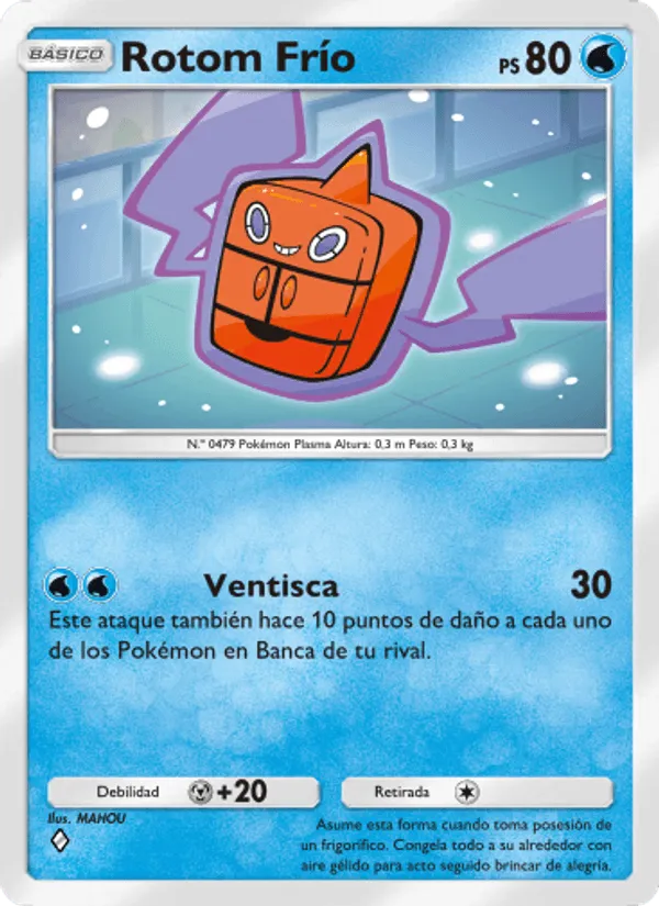 Rotom Frío · Pugna Espaciotemporal 048/140