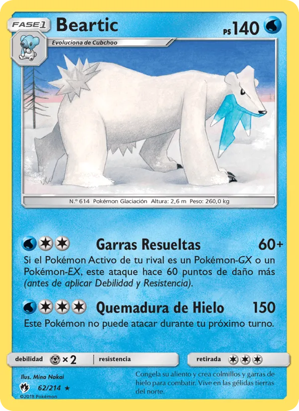 Beartic · Truenos Perdidos 62/214