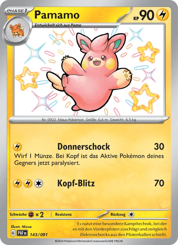 Pamamo · Paldeas Schicksale 143/91