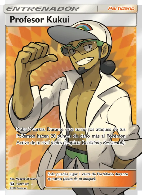 Profesor Kukui · Sol y Luna 148/149