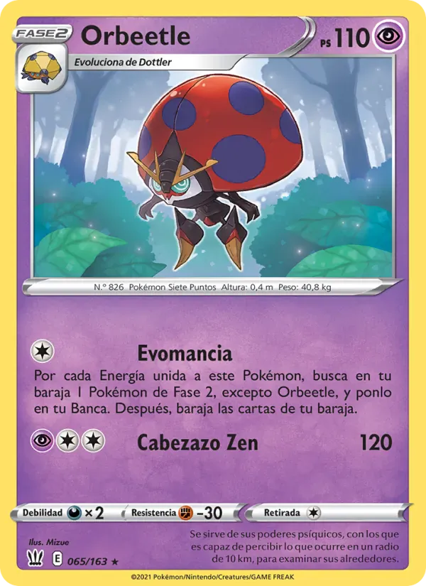 Orbeetle · Estilos de Combate 65/163