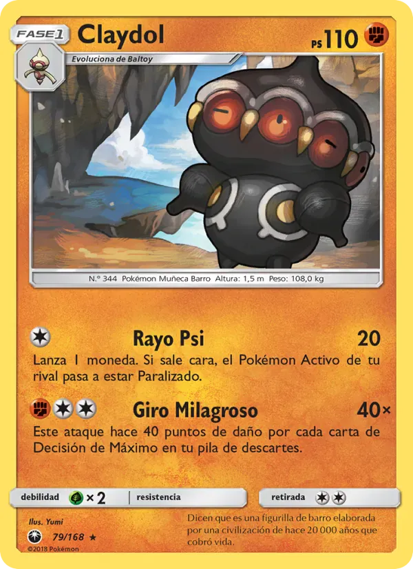 Claydol · Tormenta Celestial 79/168